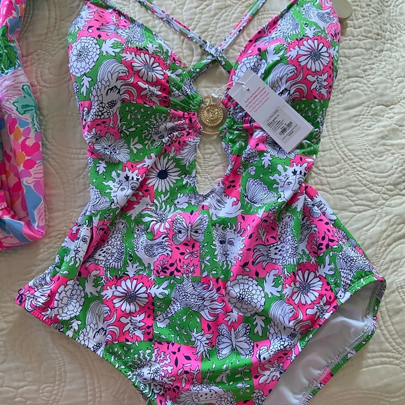 Lilly Pulitzer Other - Lilly Pulitzer Sz 16 Ester swimsuit New with Tags